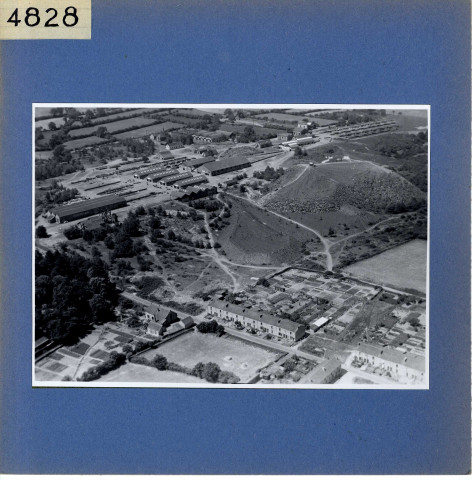 Noyant-la-Gravoyère : Carrières de Misengrain (vue aérienne)