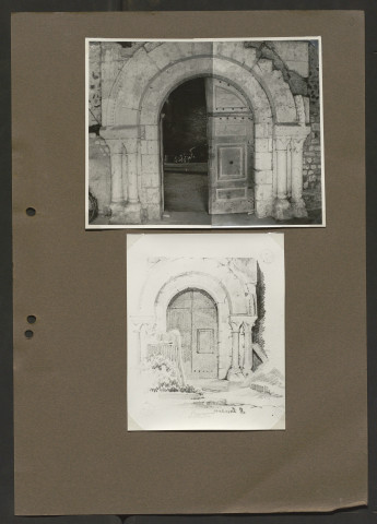 [Photographies de monuments d'] Angers - Abbaye Saint-Serge