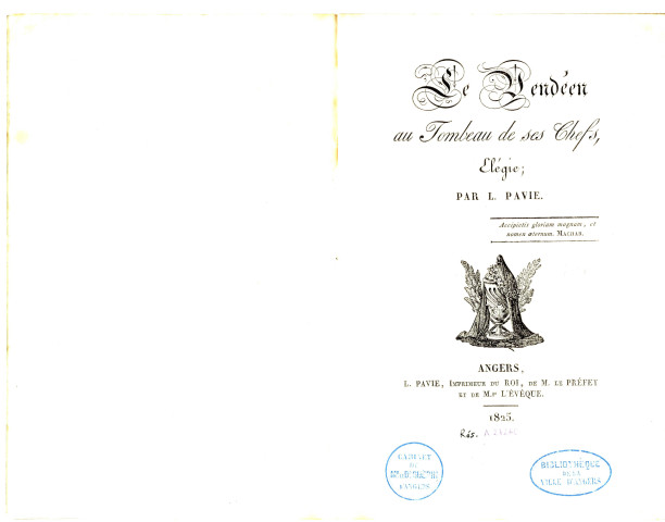 Le Vendéen au tombeau de ses chefs