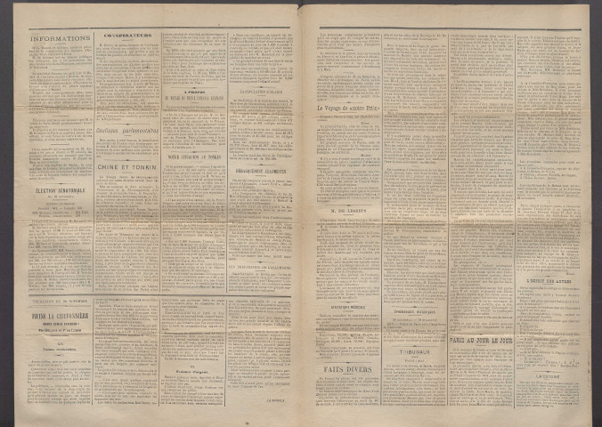 Le postillon. 21 nov. 1883 (1re année, n° 30)