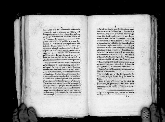 Rapport fait au conseil du département de Maine-et-Loire, par M. Brevet-Beaujour, le 10 juillet 1792