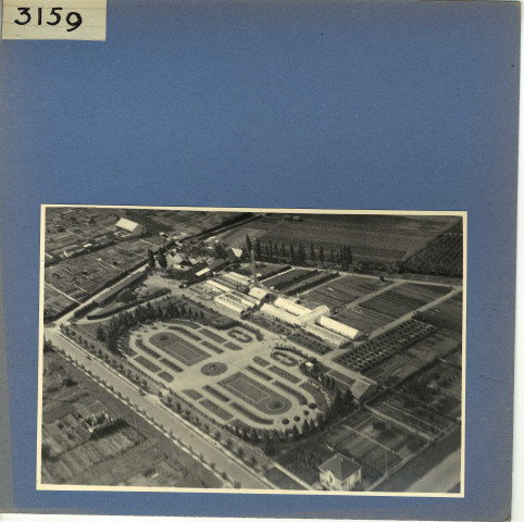 Angers : Quartier de La Roseraie, vue aérienne