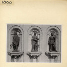 Angers : Détail d'une face de la statue du Roi René