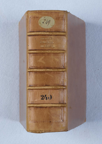 Recueil de sermons. « Hic est de quo scriptum est... Vulgariter dicitur : A sage seigneur... »