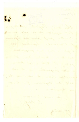 Niel (J.), ministère de l'Intérieur