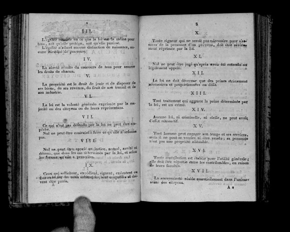 Constitution de la République française, proposée au peuple français par la Convention nationale.