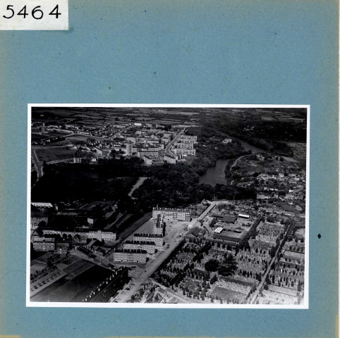 Angers : Belle-Beille, Cité Chef de ville (vue aérienne)