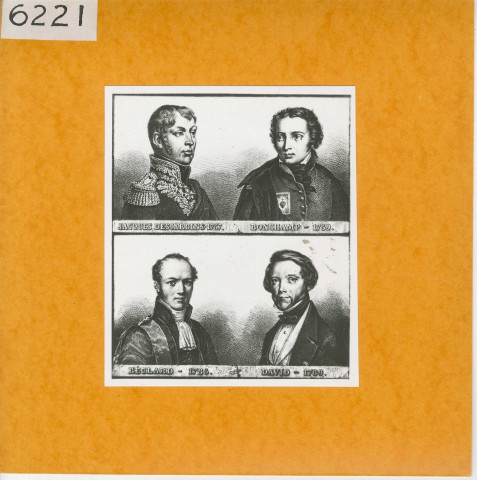 Angers : Plan, détail des gravures