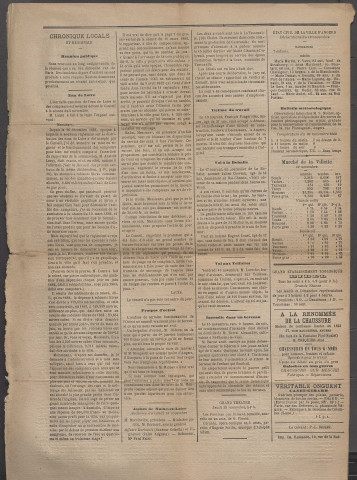 Le postillon. 22 nov. 1883 (1re année, n° 31)