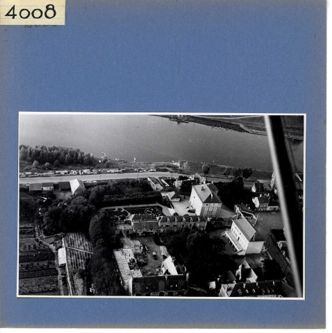 Angers : Evêché ( vue aérienne)