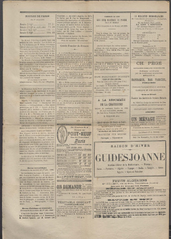 Le postillon. 4 déc. 1883 (1re année, n° 42)