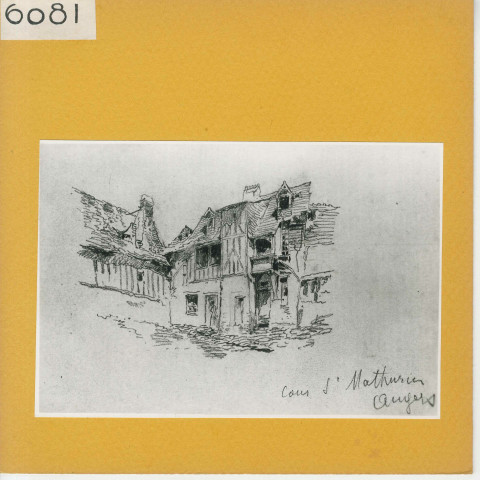 Angers : Cour Saint-Mathurin