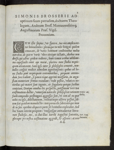 Totius philosophiae naturalis epitome, seu enchiridion, ex universis physicis Aristotelis nunc primum decerptum, Simone Brosserio authore