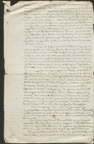 Lettre sur le sculpteur Bertel Thorvaldsen, rencontré à Rome, adressée à M. Charles Blanc, rédacteur de l'Almanach du Mois