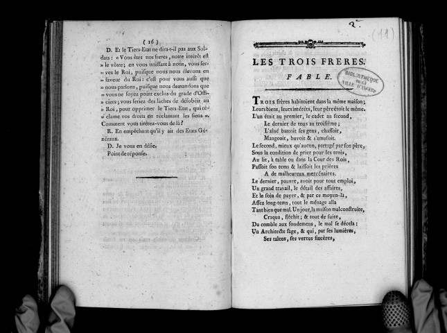 Les Trois Frères. Fable