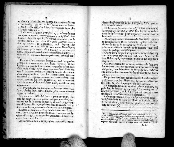 Précis exact sur la prise de la Bastille