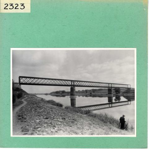 Bouchemaine : Pont de Pruniers, libération 1944