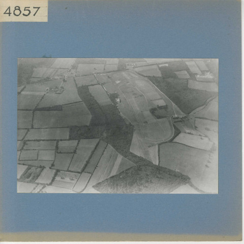 Durtal : Hippodrome (vue aérienne)