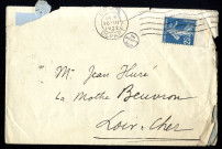 Lettres de Maurice Dekobra à Jean Huré