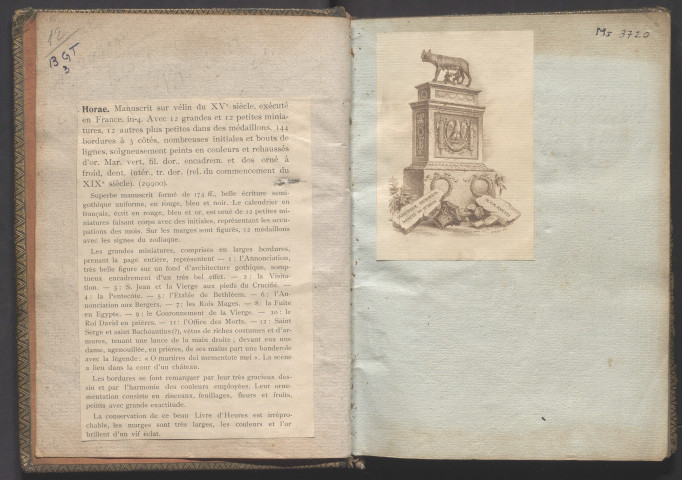 Livre d'heures à l'usage de Saint-Serge d'Angers, réalisé à Angers vers 1460 pour une commanditaire de cette ville