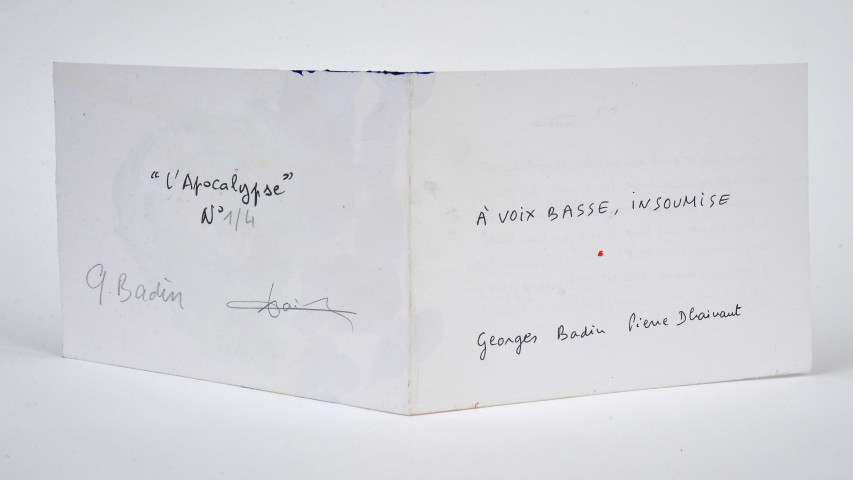 A voix basse, insoumise