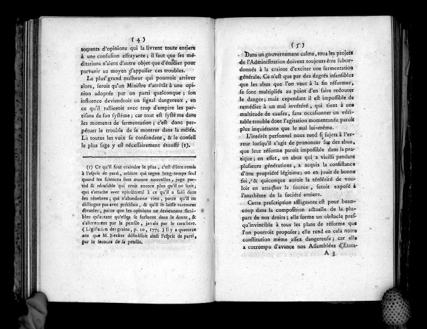 Réquisitoire du ministère public à la première séance des Etats-Généraux