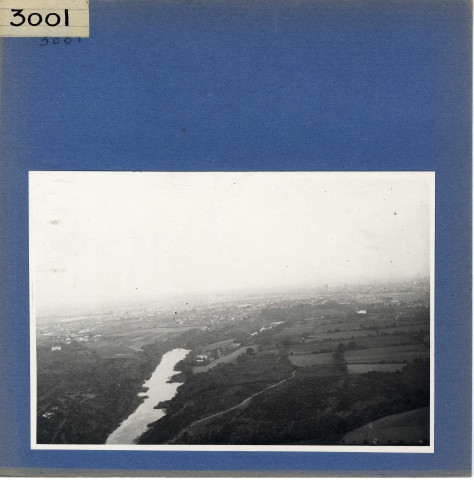 Angers : Vue aérienne du parc de La Haye