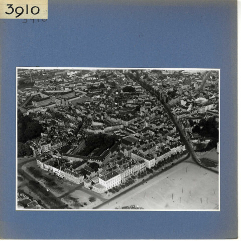Angers : Quartier Saint-Michel, vue aérienne