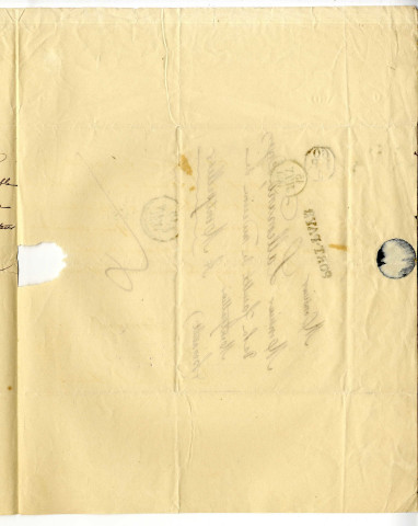 Correspondance de Jomard [à Lallemand et à Pierre-Jean David d'Angers]