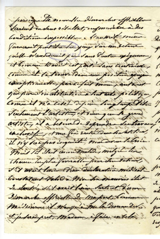 Correspondance de Larrey fils [à Pierre-Jean David d'Angers]