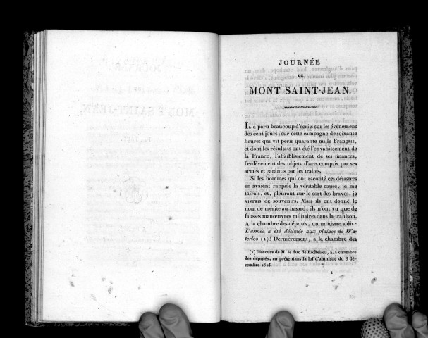 Journée de Mont Saint-Jean