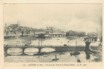 185. Angers en 1821. Vue prise du Pont de la Haute-Chaîne
