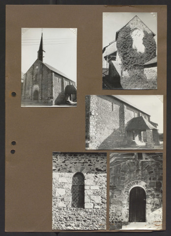 [Photographies des monuments du] Diocèse d'Angers : Mée - Montreuil-Belfroy