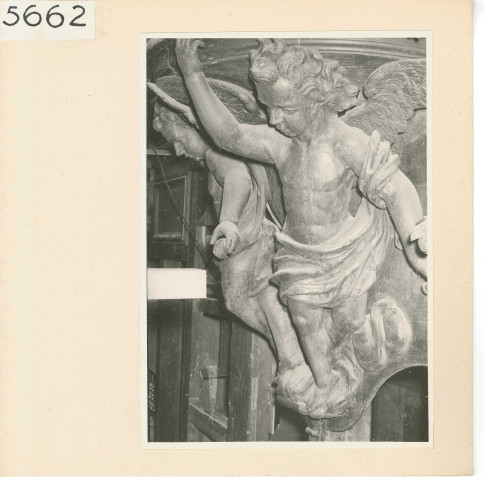 Angers : Orgue, détails (Cathédrale)