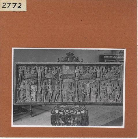 Brissac : Château de Brissac, sculpture