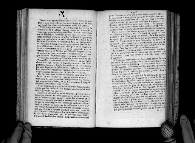 Rapport fait à la Convention nationale par Saint-Just, sur la police générale, sur la justice, le commerce, et les crimes des factions. Séance du 26 germinal an II