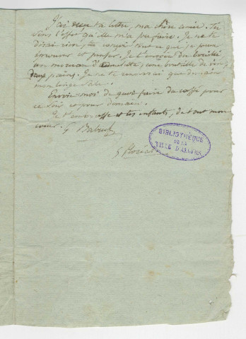 Correspondance de Gracchus Babeuf [à son epouse]