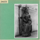 Cizay-La-Madeleine : Abbaye d'Asnières (statue)