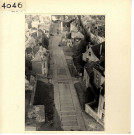 Angers : Montée Saint-Maurice (vue prise du haut de la cathédrale)