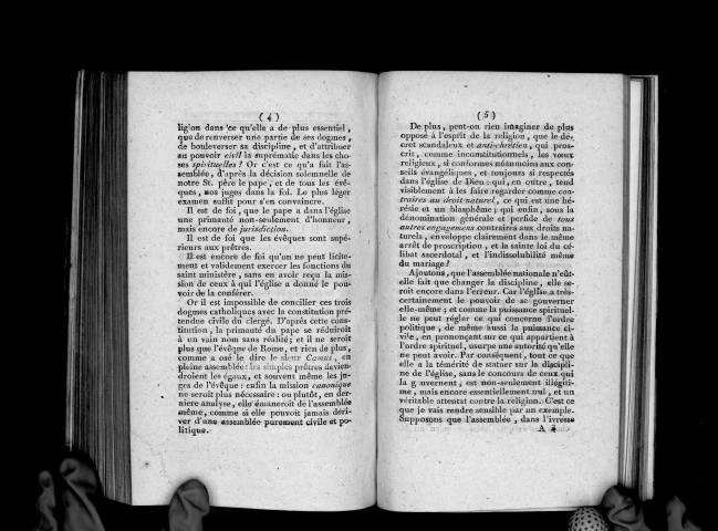 Le peuple enfin éclairé, ou réponses courtes et claires aux objections communes des partisans de la religion constitutionnelle