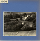 Luché-Pringé : Château de Gallerande, vue aérienne