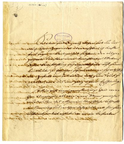 10 - Lettre à David de Goethe et pièces diverses