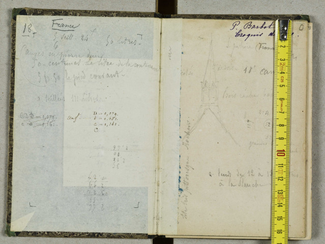 18 - Album : croquis divers : France