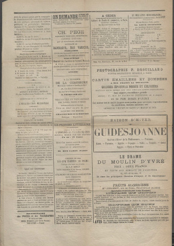 Le postillon. 8 avril 1884 (2e année, n° 97)