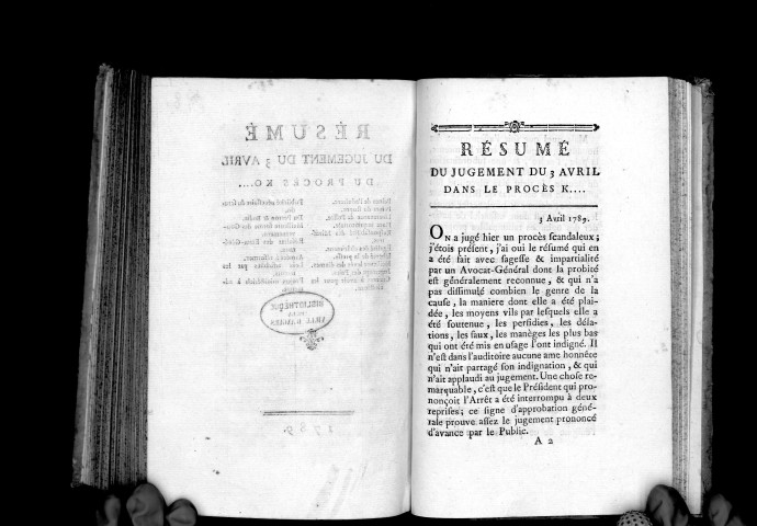 Résumé du jugement du 3 avril du procès Ko...