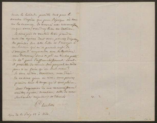 Choulette, Sébastien