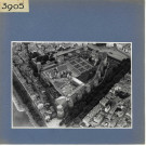 Angers : Château, vue aérienne