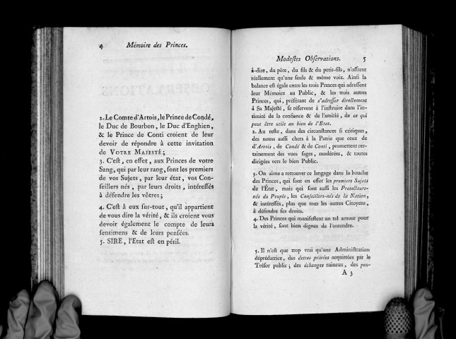 Modestes observations sur le Mémoire des princes, faites au nom de 23 millions de citoyens français