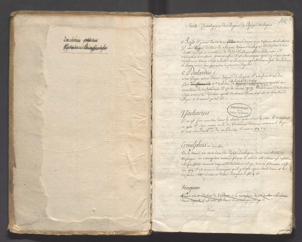 Dignitaires de l'église