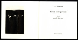 Sur un autre parcours